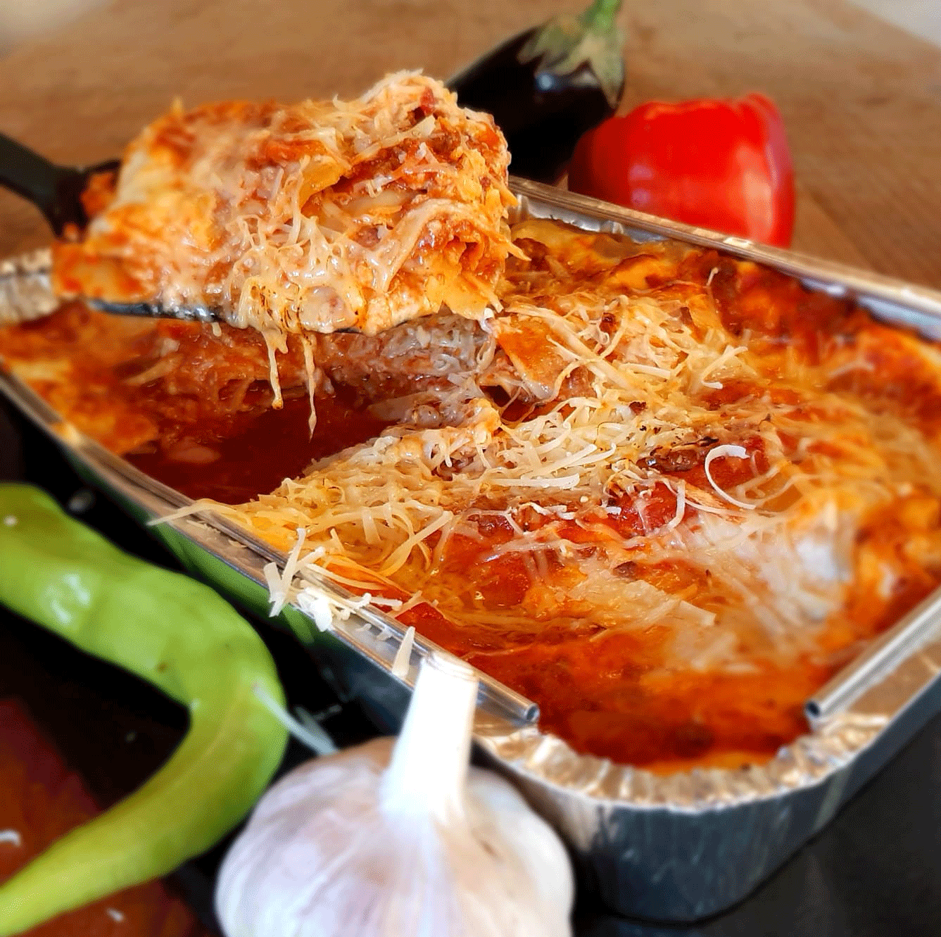LASAÑA BOLOÑESA FAMILIAR 1.8 kg