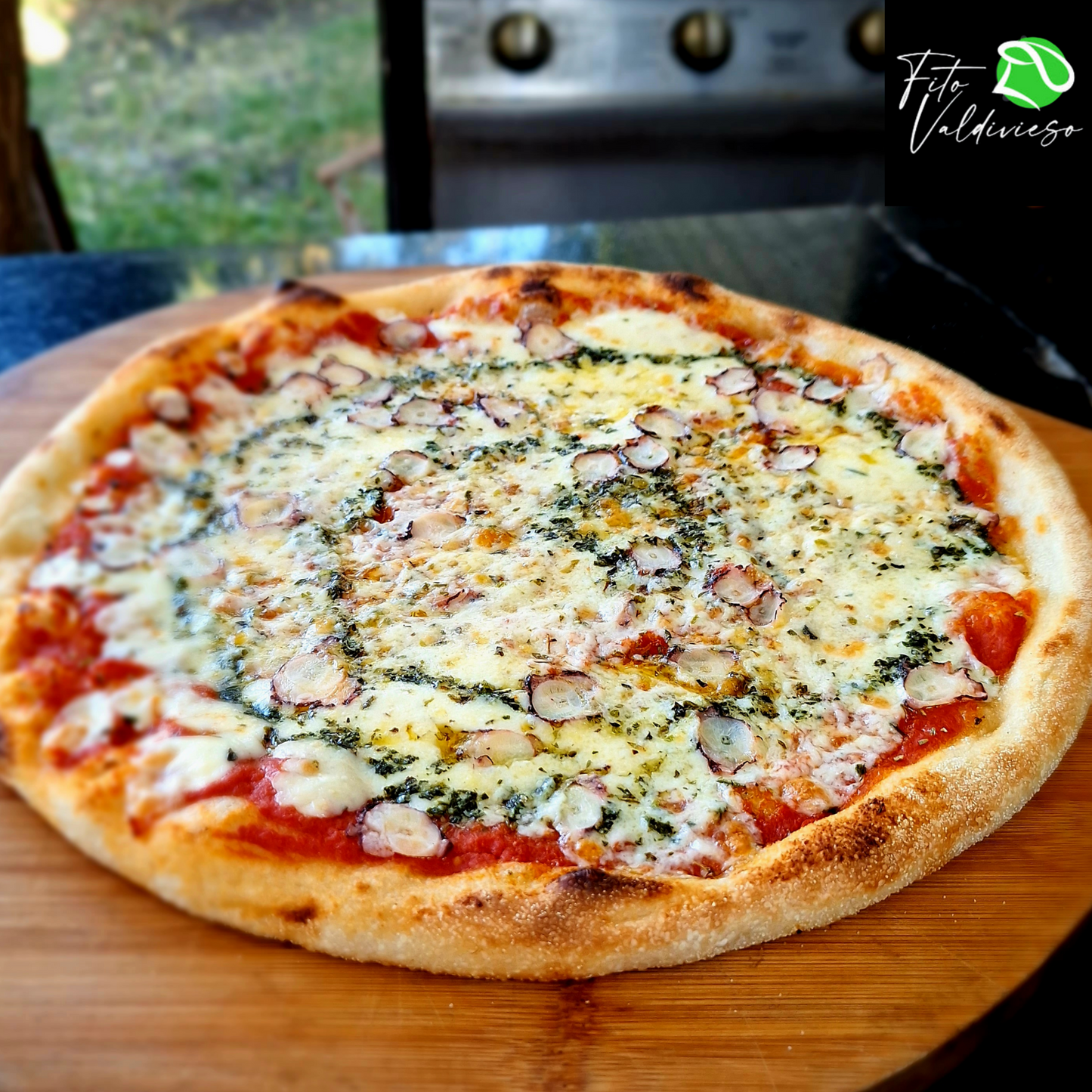 Pizza Octopus (4 Porciones)