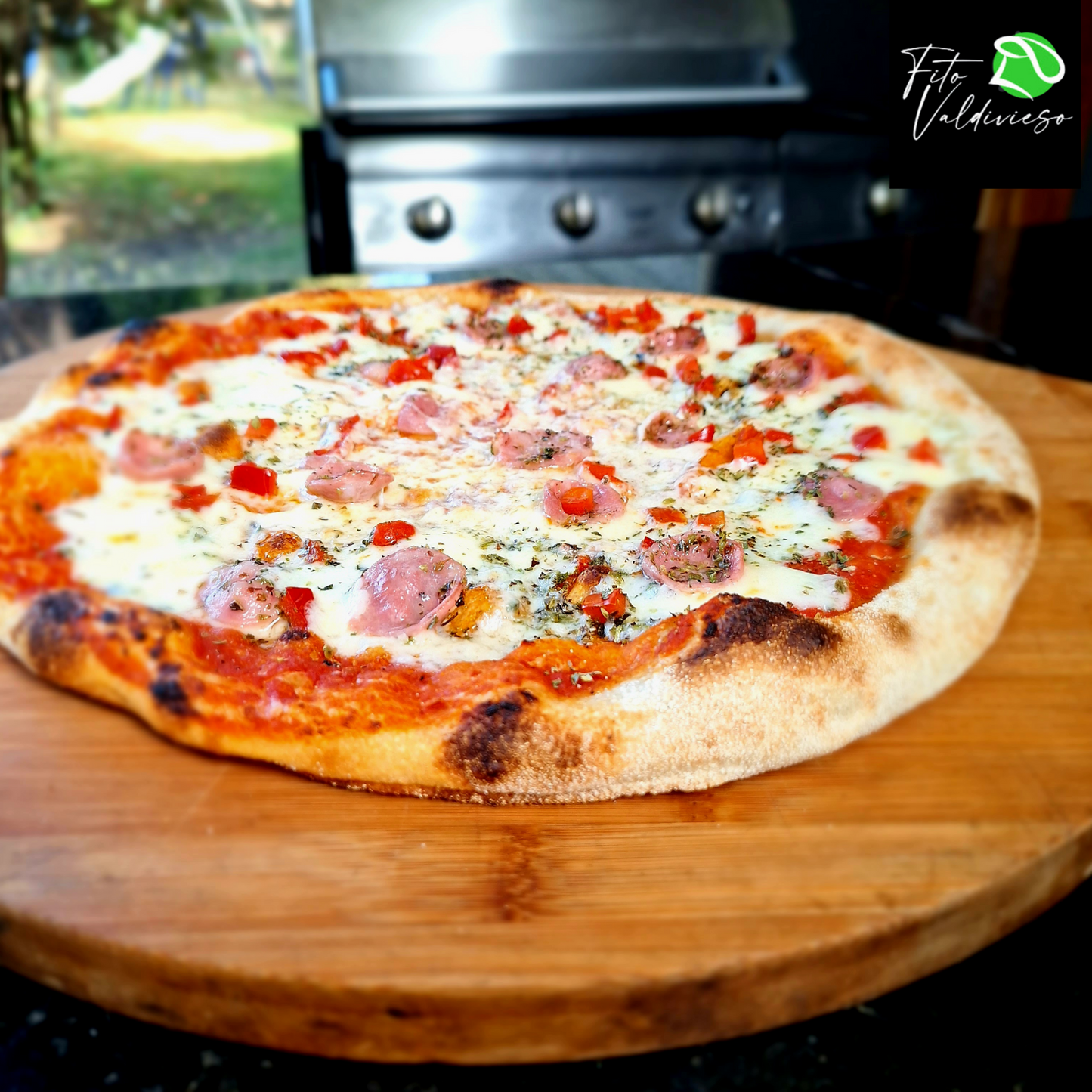 Pizza Salsiccia (4 Porciones)